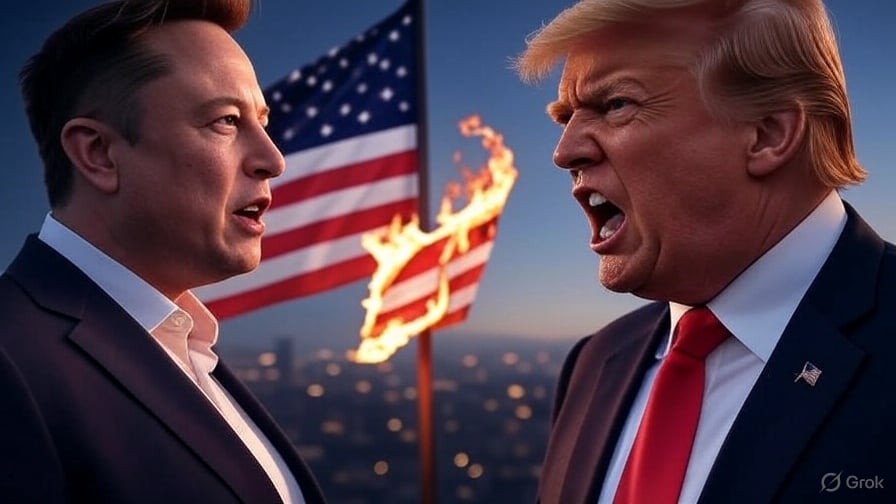 Musk vs. Trump: A Billion-Dollar Clash Over America's Fiscal Future
