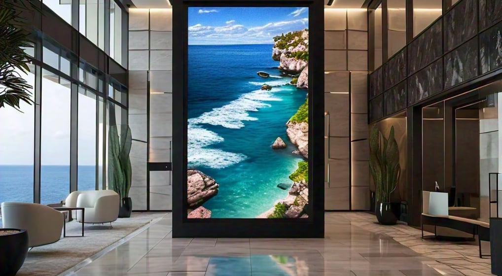 led wall near me