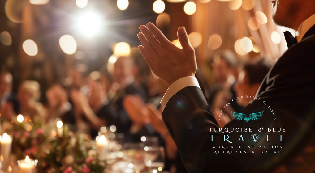 Joyous image for the article about destination gala events for billion-dollar fundraising campaigns