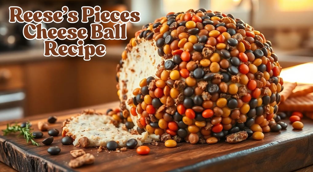 Reese’s Pieces Cheese Ball