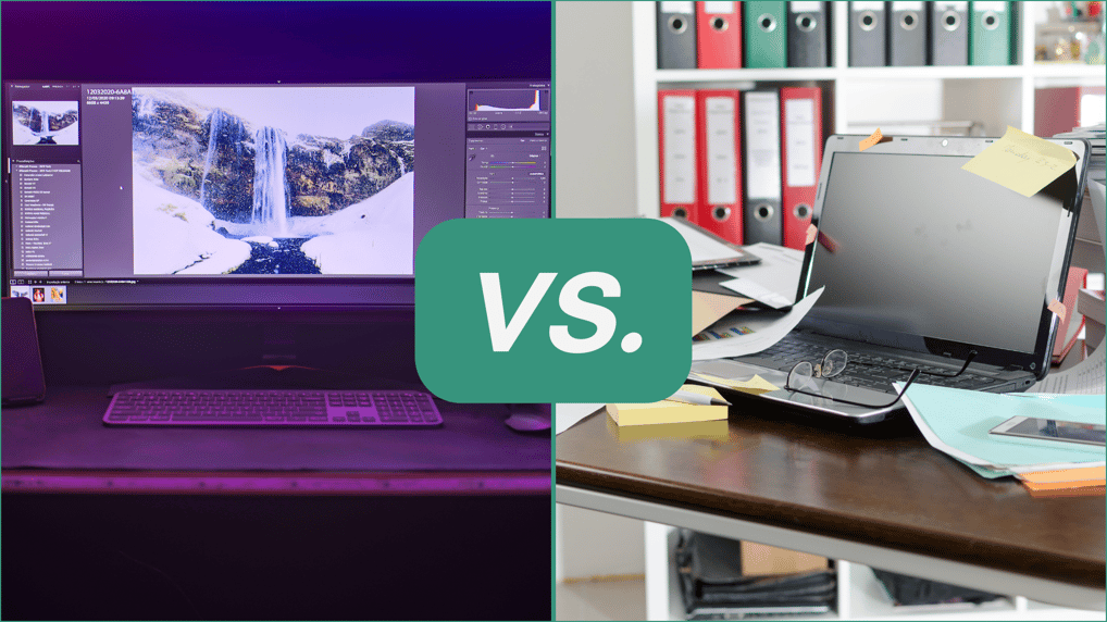 a laptop computer and a laptop computer monitor