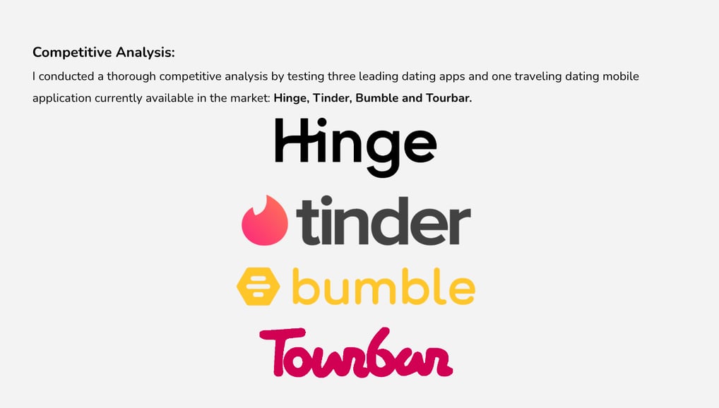 Comparing dating apps