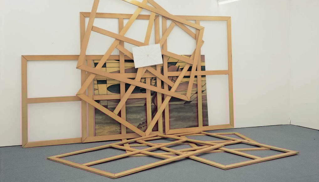 Obra do artista, Giulio Paolini.