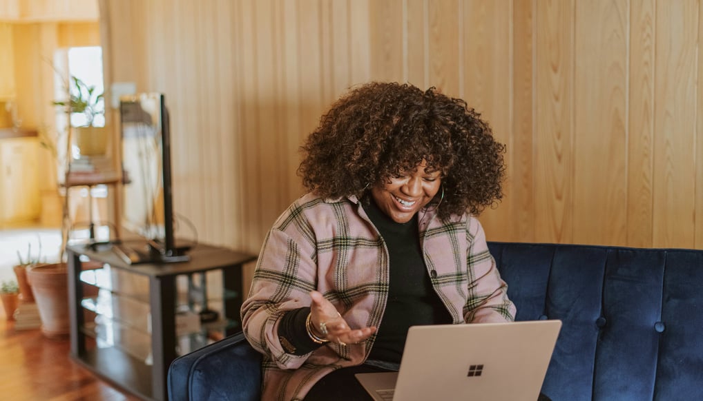 A happy cambridge maths online tutor effectively educating her students