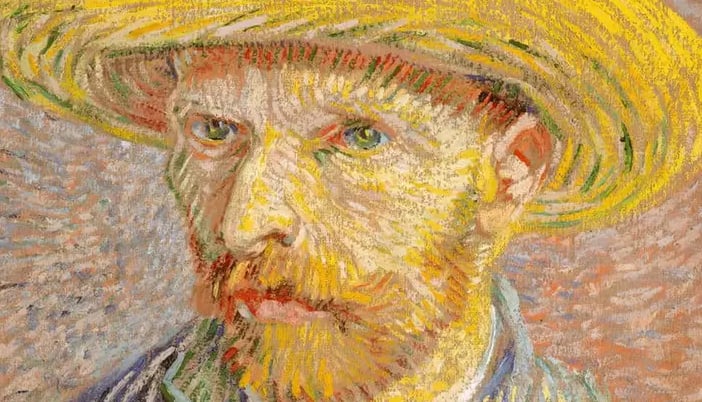 Vincent van Gogh é talvez o exemplo mais famoso de um artista que usou a arte como inspiração