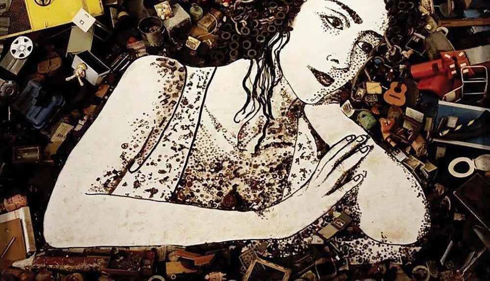 Vik Muniz, que utiliza materiais reciclados para criar obras que desafiam a percepção .