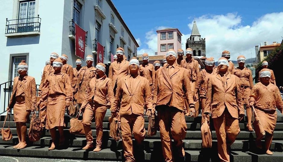 Performance urbana CEGOS: realizada há dois anos pelo Desvio Coletivo