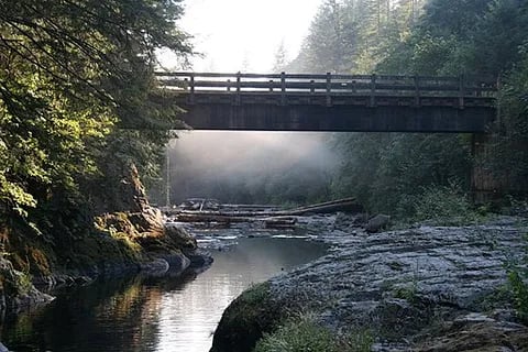 Bridge over Washougal River