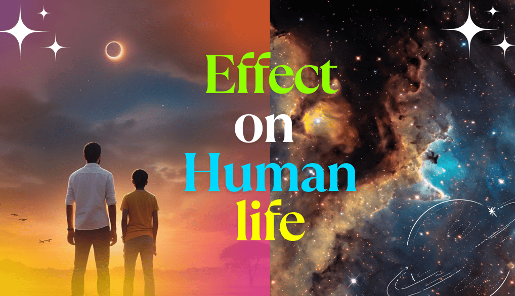 Sun eclipse effect on human life