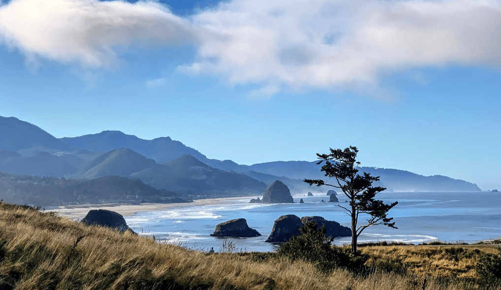 Oregon Coast - 363 mile scenic coastline to Cannon Beach