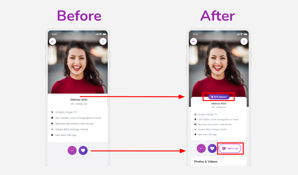 Iterations UI Design