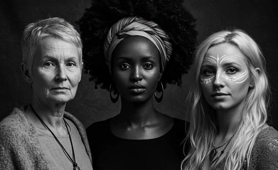 Tekoälytaide | Voimaannuttavat muotokuvat | © Muse Within 2025