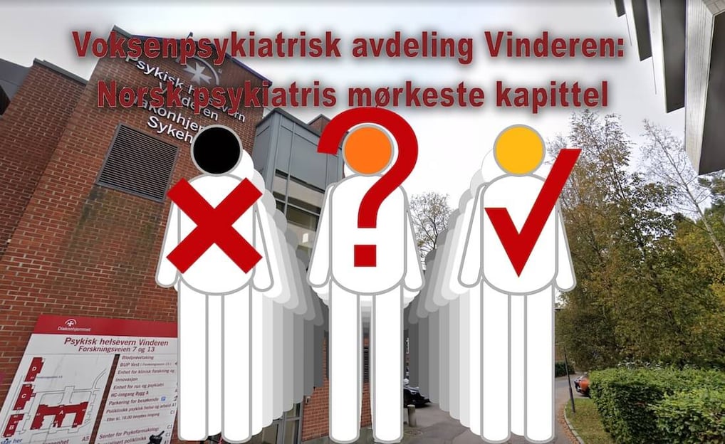 Voksen psykiatrisk avdeling Vinderen,Avdelingssjef ,Psykiatrisk avdeling Vinderen,Psykiske helsetjenester,Vinderen dps,Oslo