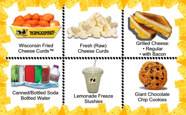 Wisconsin Fried Cheese Curds™ Menu