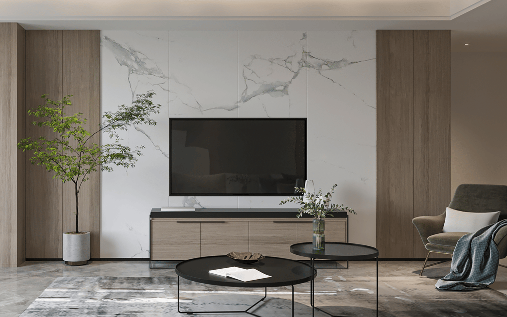 Marble TV Unit