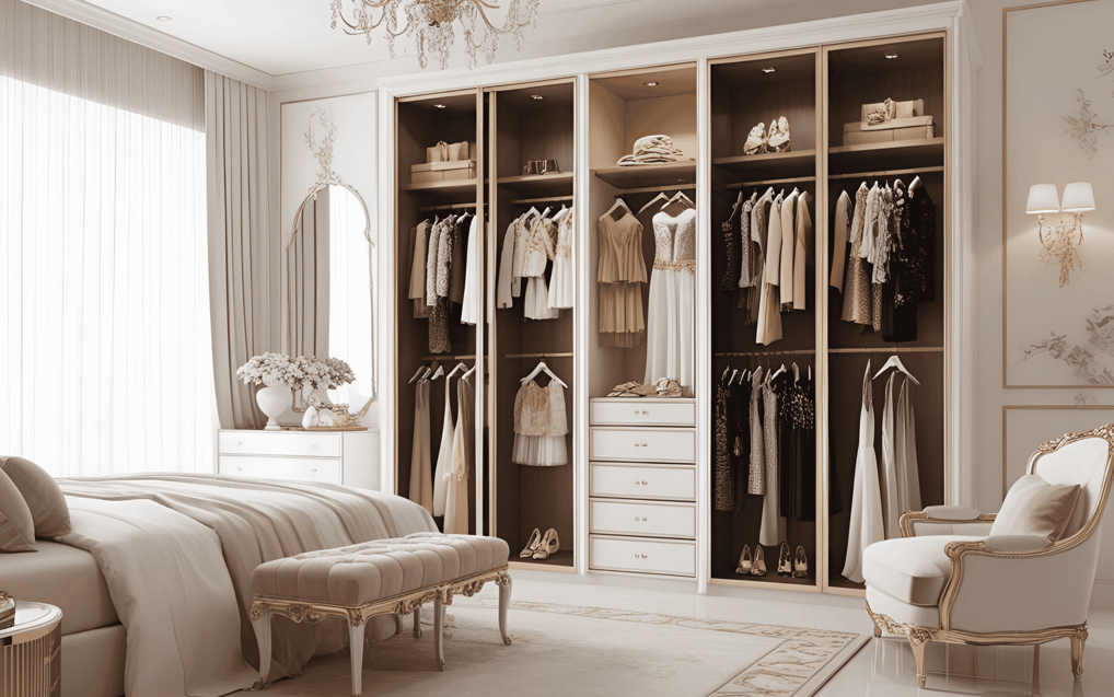 Wardrobe Ideas with a Breeze Storage