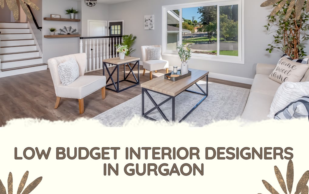 Low-budget interior designers in Gurgaon