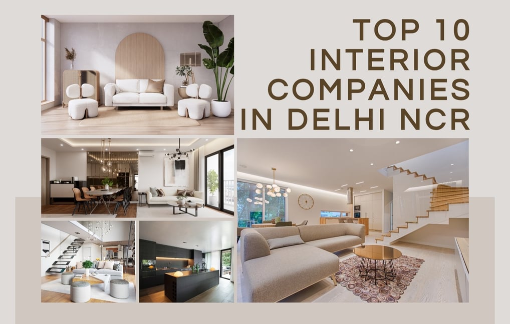 Top Interior Design Companies In Delhi Ncr