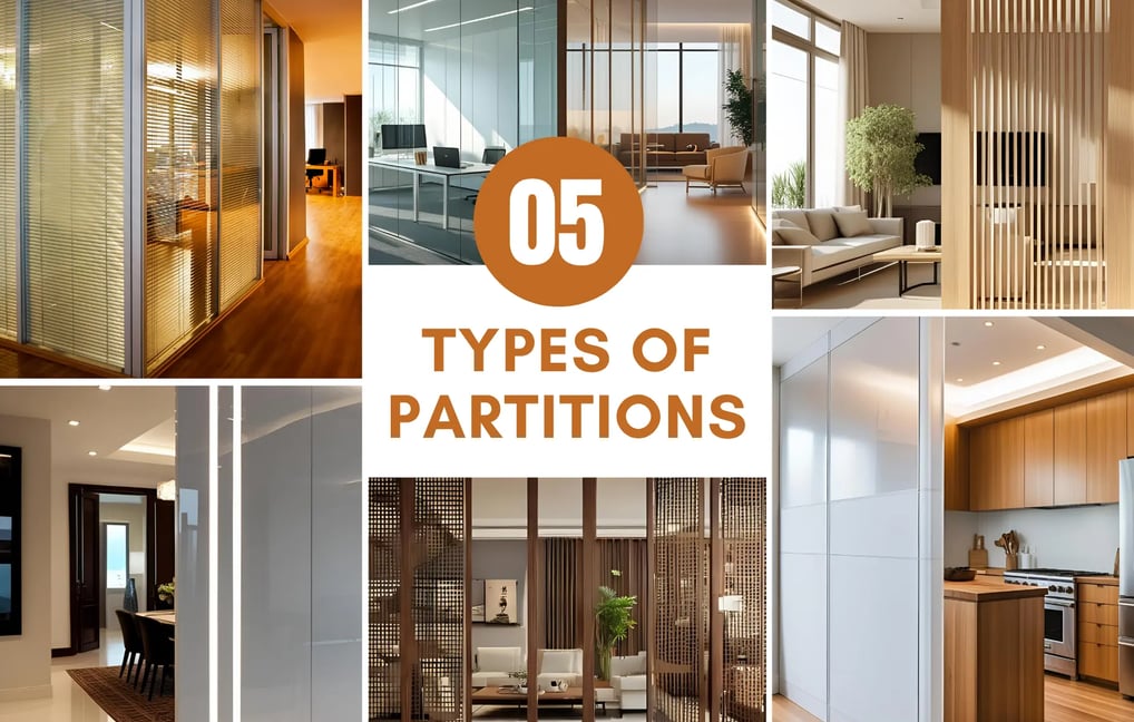 Types of partitions