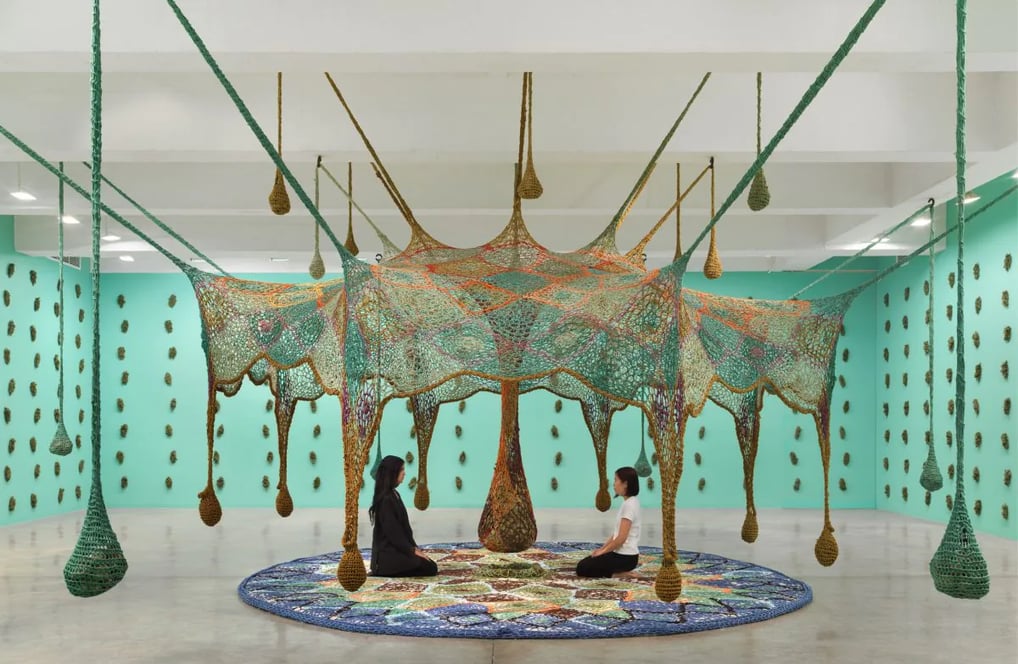 Earthtreelifelove, 2022, Ernesto Neto