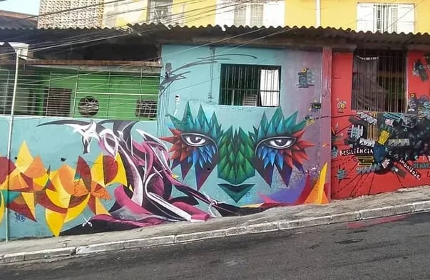 Projetos Favela Galeria, em São Paulo