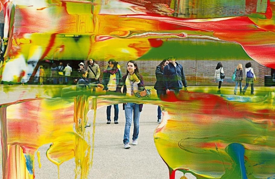 Gerhard Richter: Entre a Fotografia e a Pintura Abstracta
