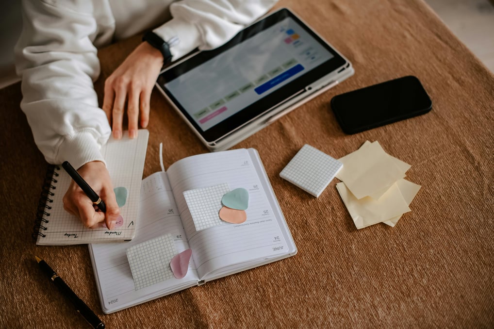 A Cambridge Maths student creating a study system