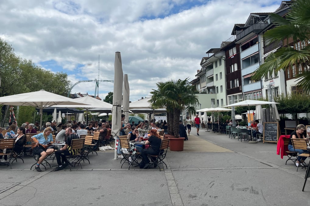 Mühleplatz in Thun Switzerland