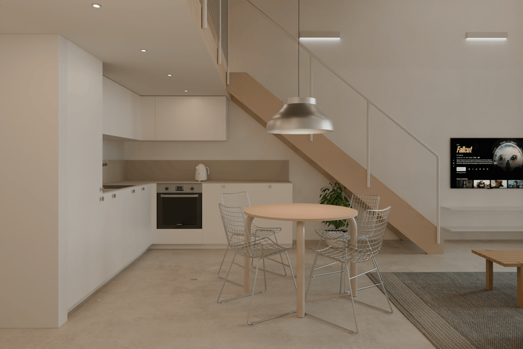 Lofto interjero projektas