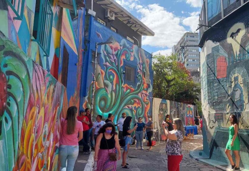 Beco do Batman, em São Paulo