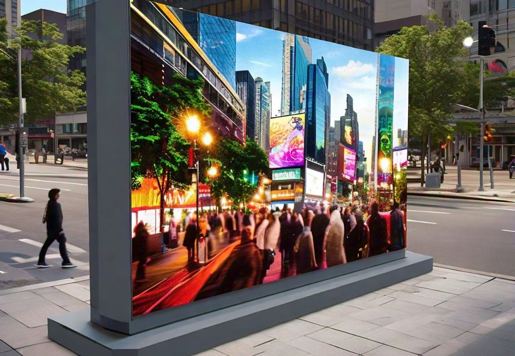 outdoor digital advertising board