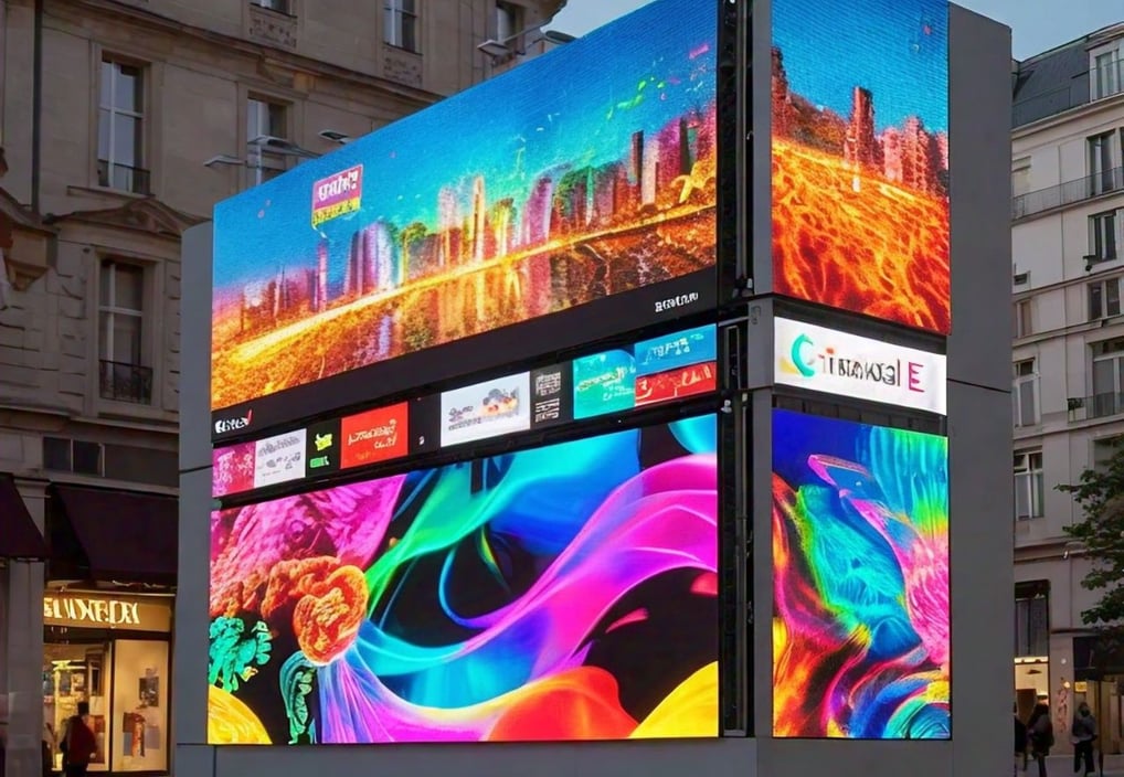 large outdoor led screen price