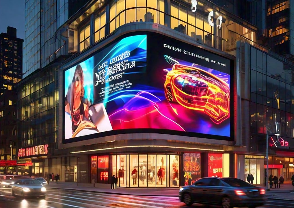 p3 smart led poster