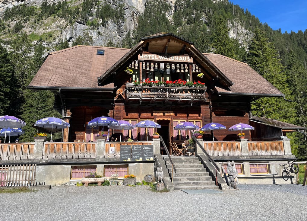 Hotel Waldhaus in the Lower Gasterntal