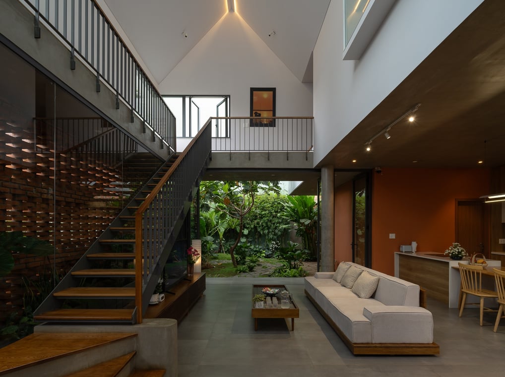 Nhà hai khối đậm nét truyền thống-06