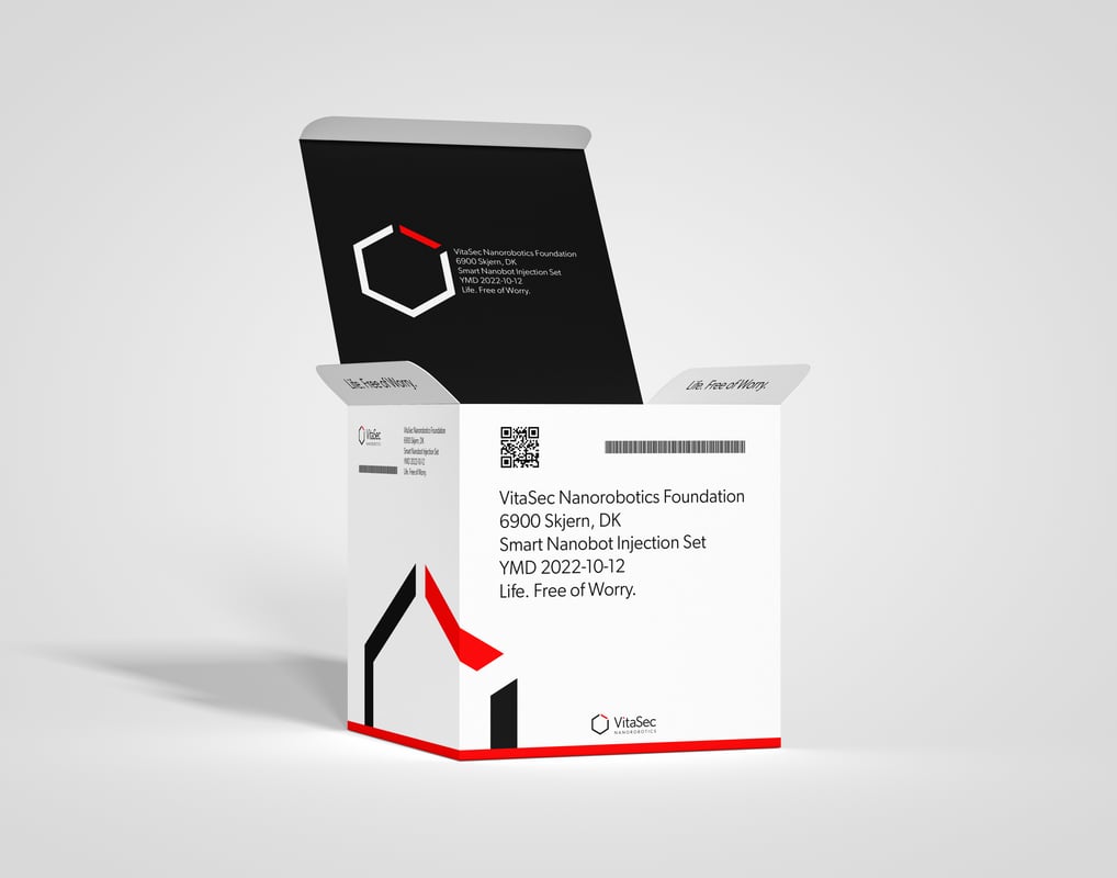 VitaSec Nanorobotics Smart Nanobot Injection Set