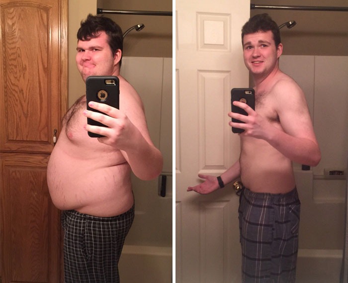 Cole lost 55 pounds!
