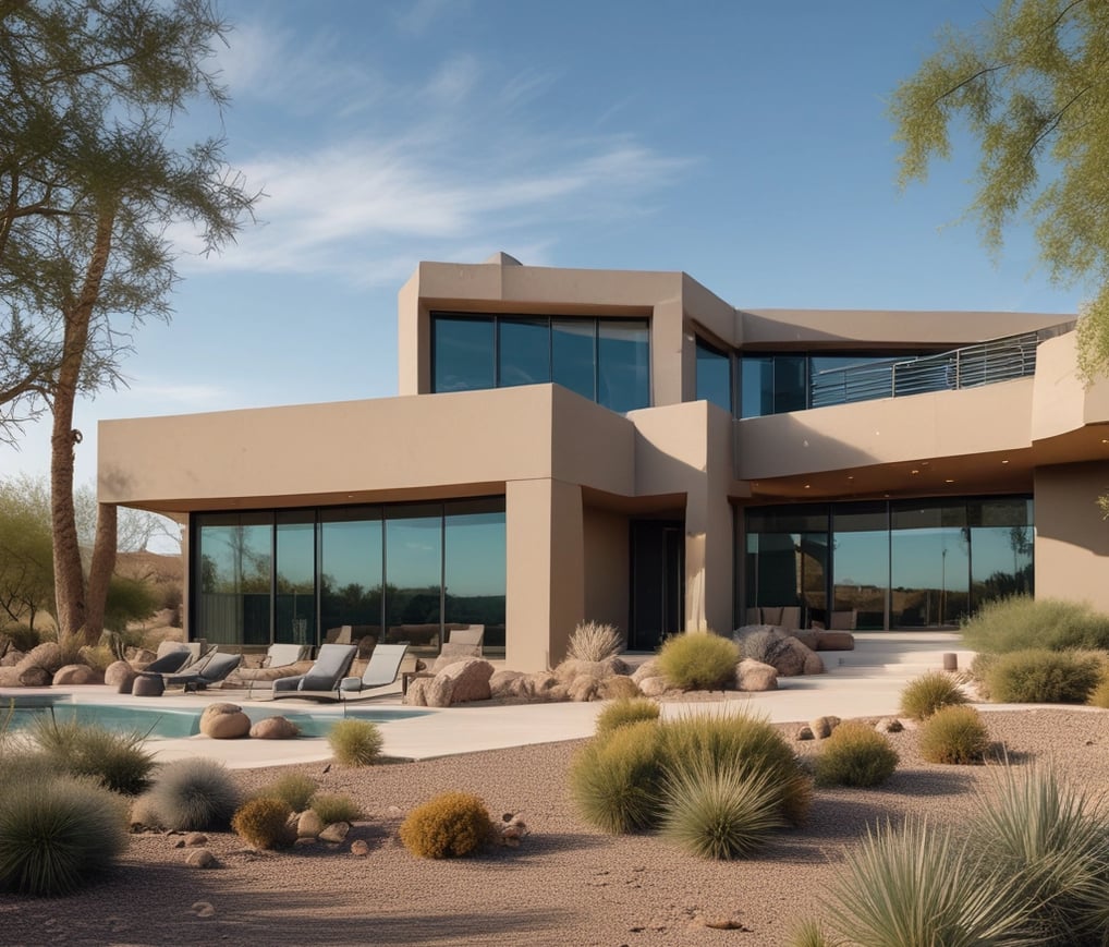 Beautiful Scottsdale home ready for move-in cleaning service by Dust Be Gone professionals