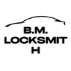 B.M. Locksmith logo