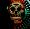 Design for Day of the Dead selfie print - digital collage