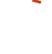 Hombre pintando con un rodillo rojo