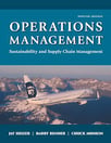 Cover Operations Management: Sustainability and Supply Chain Management
