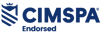 Membership badge for the Chartered Institute for the Management of Sports and Physical Activity (CIMPSA)