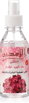 عبوة ماء الورد الطبيعي