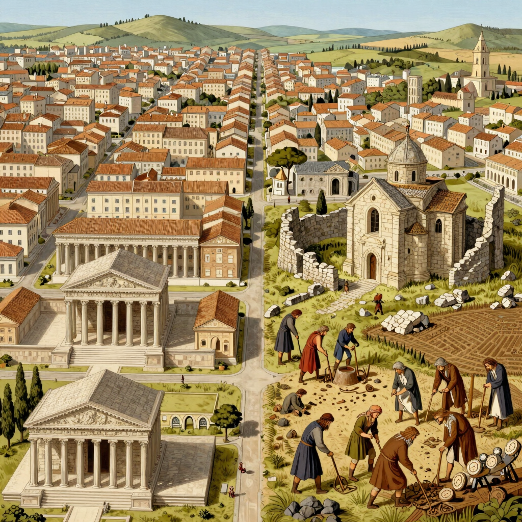 photo of white staircase