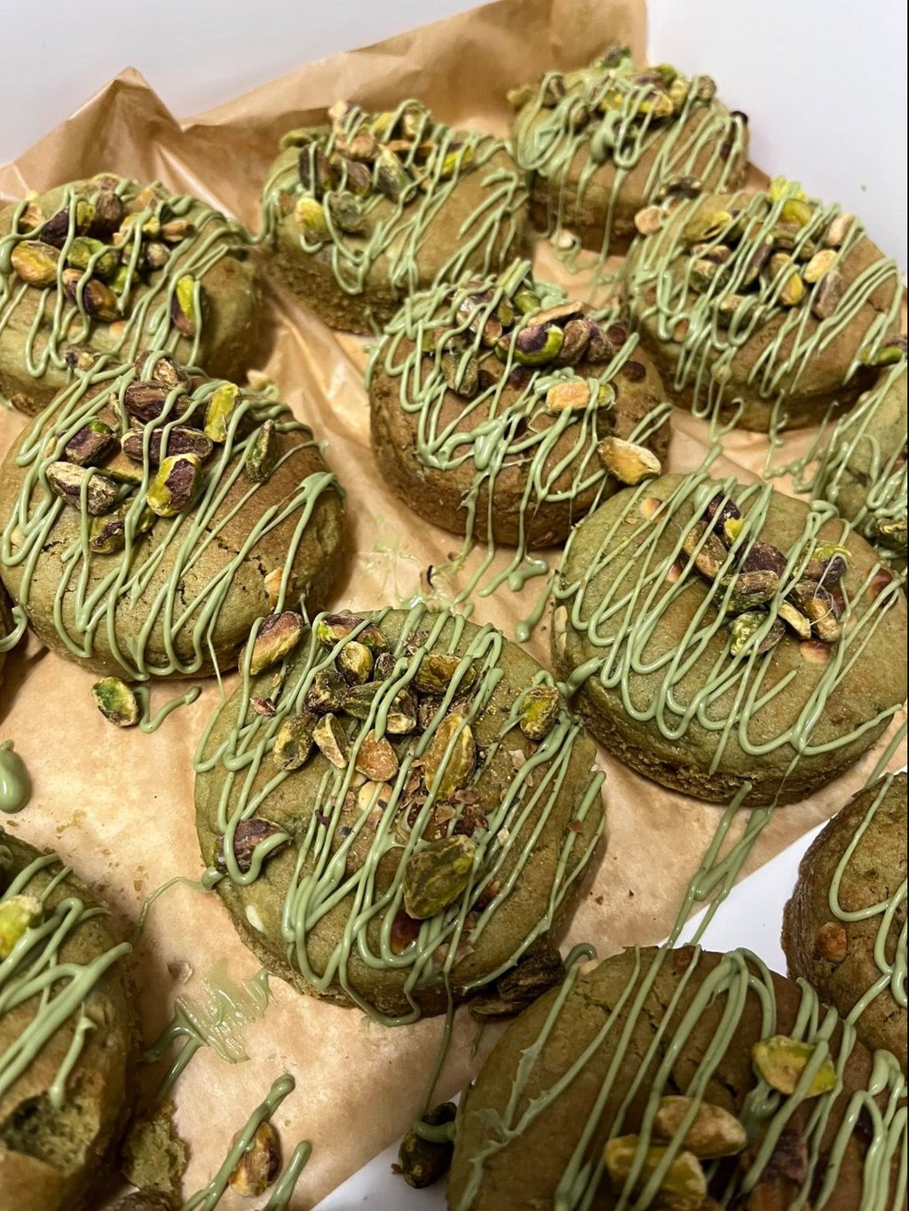 pistachio doughnut bradford for goodness cake