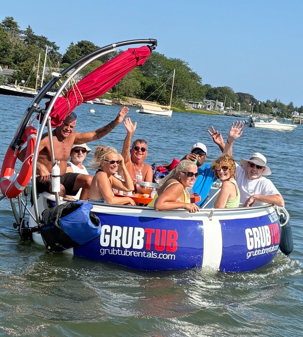 Grubtub rental boat 
