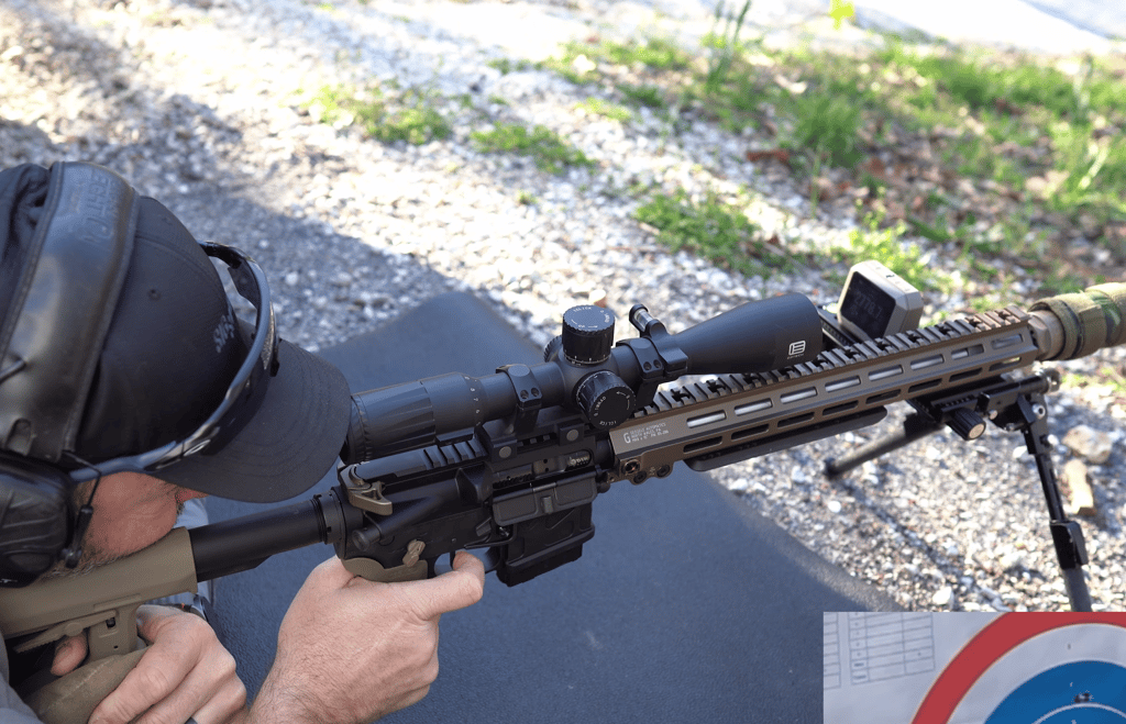 AR-15 precision rifle build with optic and bipod