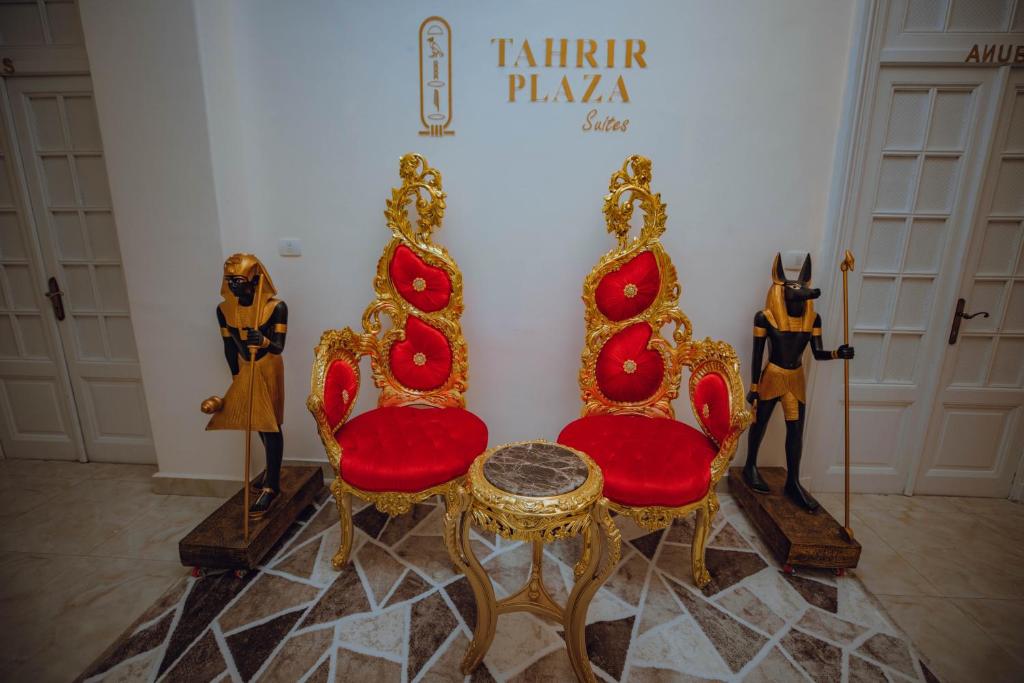 Tahrir Plaza Suites appeals to couples seeking a blend of culture and modernity.