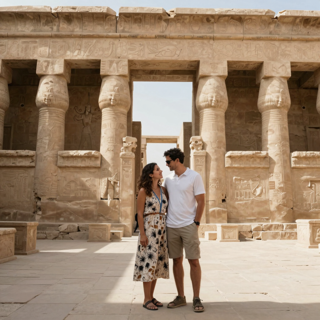 A day trip to Luxor is an excellent option for couples who share an interest in history and culture.